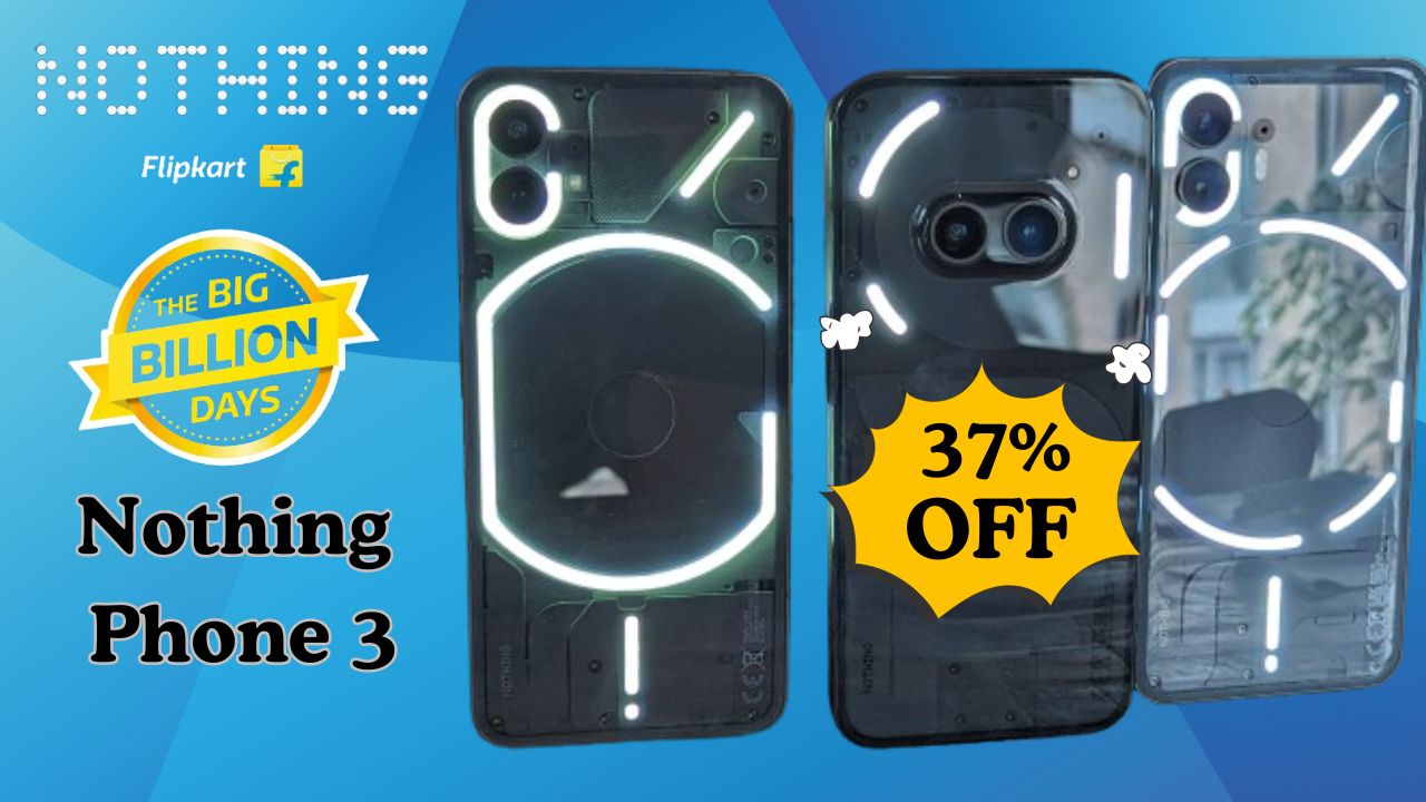 Nothing Phone 3 on Flipkart: Grab a 37% Discount on This Premium Smartphone